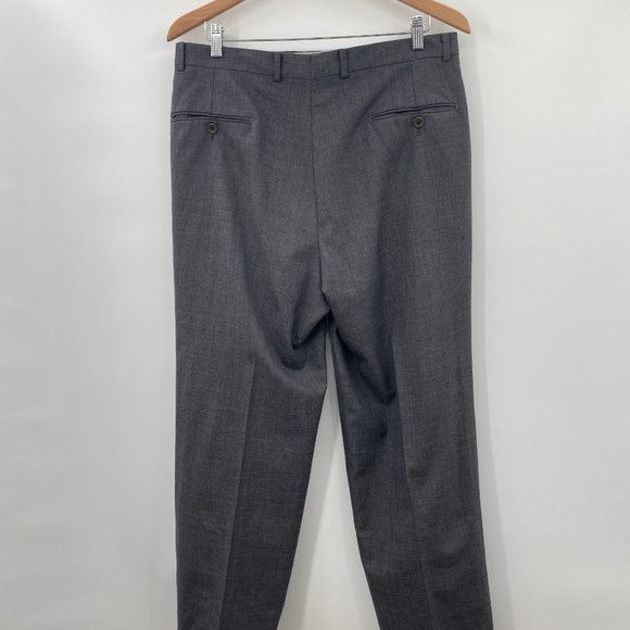 KARL LAGERFELD PARIS DRESS PANTS GREY MENS - Picture 4 of 6